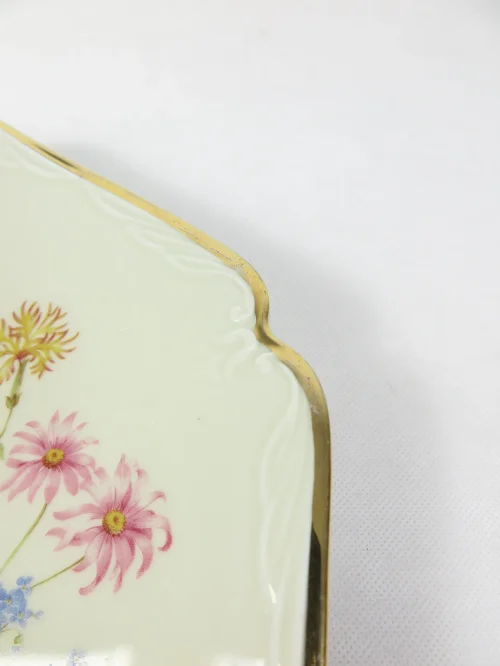 Bild 4 von 50er Kuchenplatte, Aufschnittplatte, Mitterteich Bavaria Porzellan