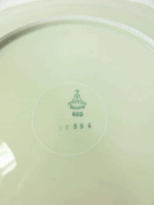 Bild 6 von 50er Kuchenplatte, Aufschnittplatte, Mitterteich Bavaria Porzellan