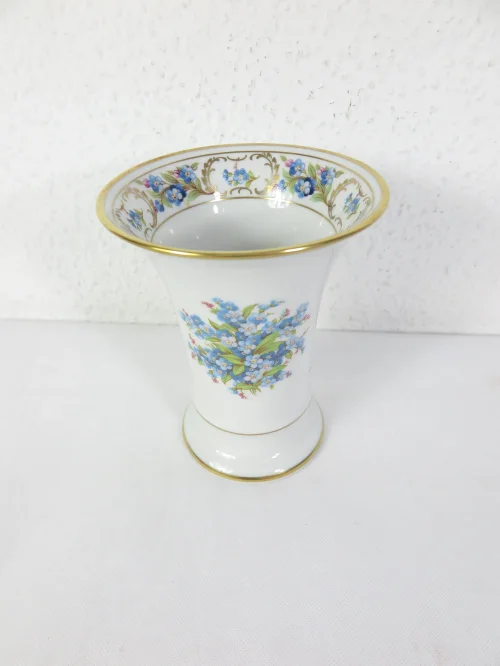 Bild 2 von 70s porcelain vase Arzberg, forget-me-not