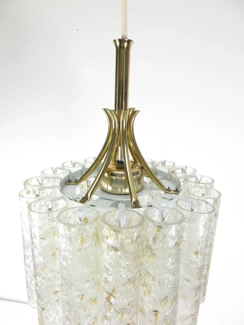 Bild 3 von 70er Doria Lampe, Röhren Lampe, Glaszylinder Lampe