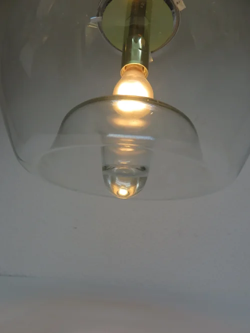 Bild 6 von 70er Glaskugel-Lampe, Kugellampe
