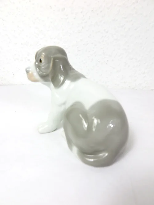 Bild 2 von 50er Porzellan Figur, Porzellan Hund, Welpe
