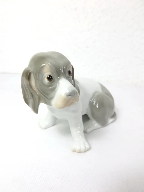 Bild 5 von 50er Porzellan Figur, Porzellan Hund, Welpe