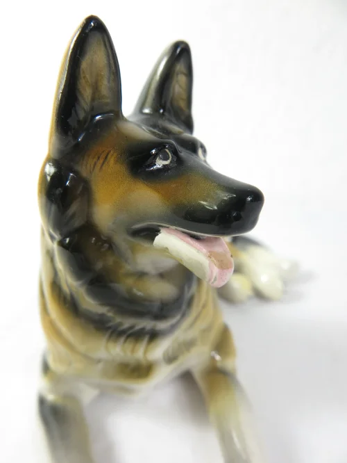 Bild 4 von 50er Keramikfigur, Schäferhund