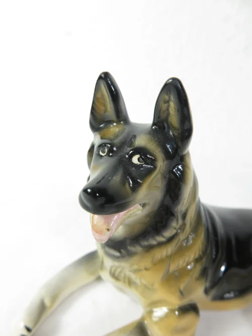 Bild 5 von 50er Keramikfigur, Schäferhund