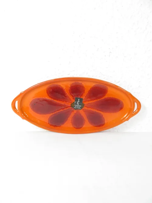 70s tray, Cortendorf Orange