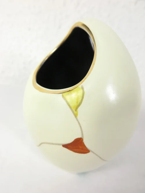 Bild 4 von 50er Blumenvase, Körbchenvase