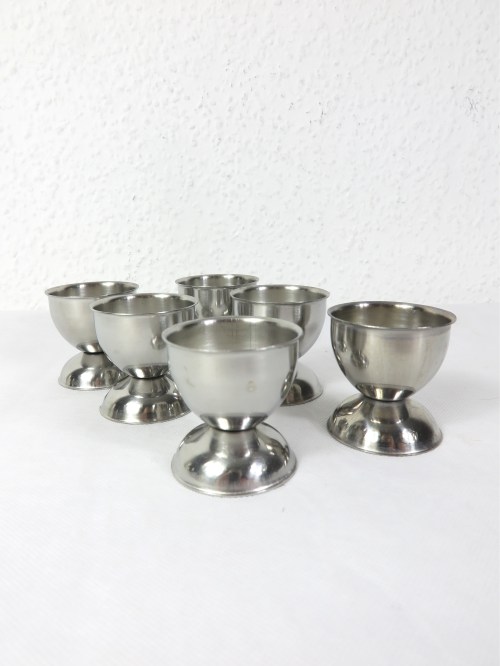 70er Chrom Eierbecher