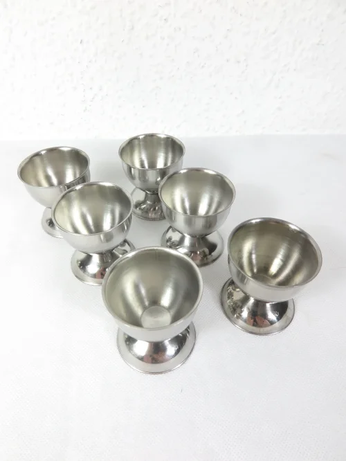 Bild 2 von 70er Chrom Eierbecher