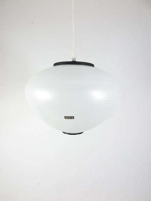 60s pendant lamp, lampion lamp, decorative lamp Doria