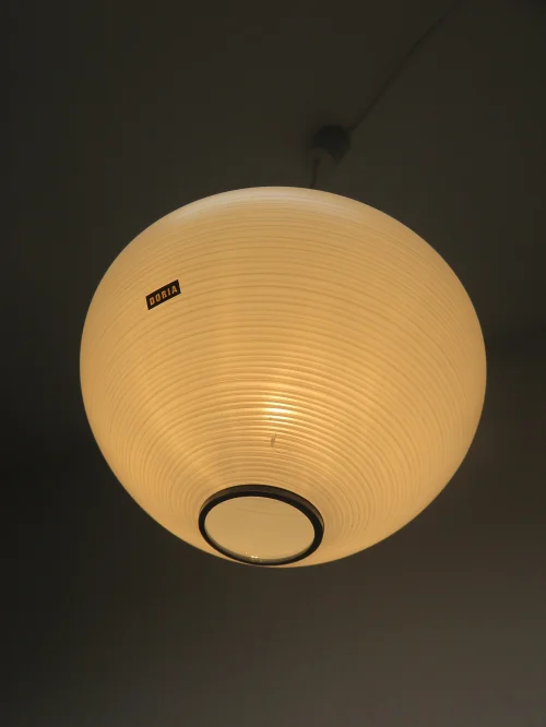 Bild 7 von 60er Pendellampe, Lampion Lampe , Dekenlampe Doria