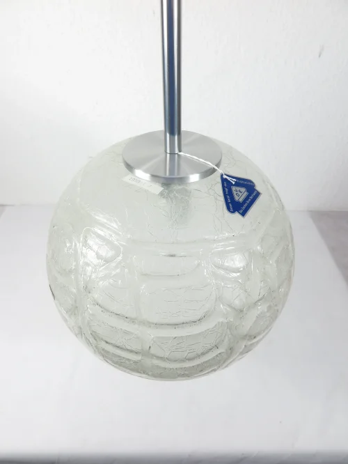 Bild 3 von 70er Glaskugel Lampe Doria