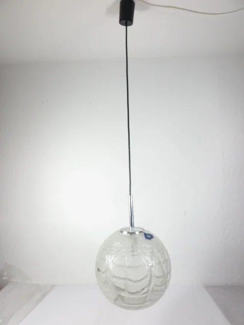 Bild 4 von 70er Glaskugel Lampe Doria