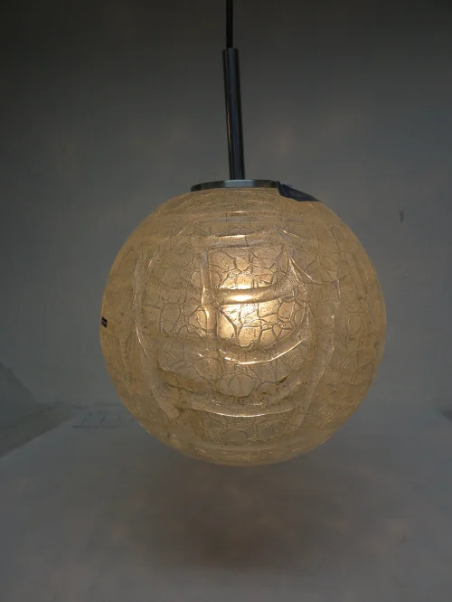 Bild 6 von 70er Glaskugel Lampe Doria