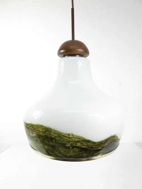 70s Murano glass Doria lamp, ceiling lamp