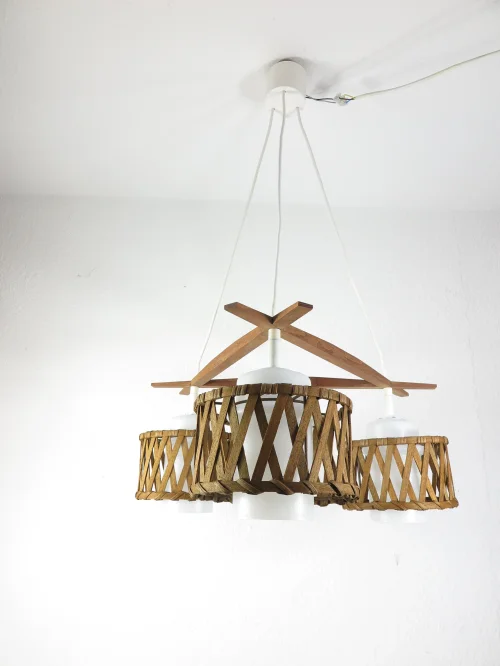 Bild 3 von lampe en osier de 70, lampe en osier de 3