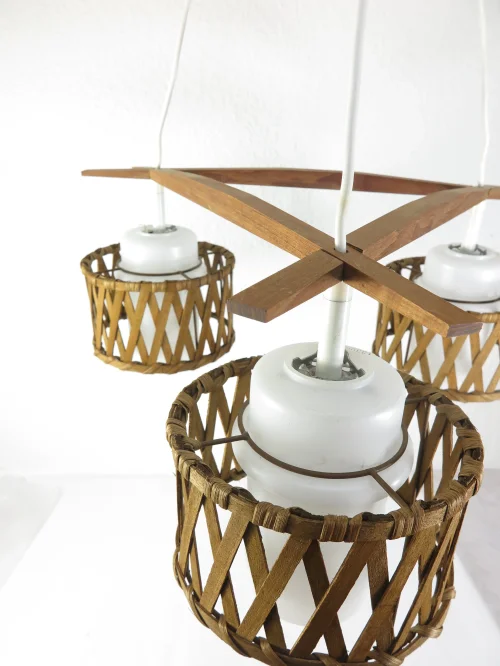 Bild 4 von lampe en osier de 70, lampe en osier de 3