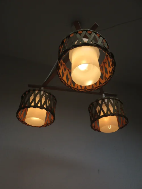 Bild 5 von lampe en osier de 70, lampe en osier de 3