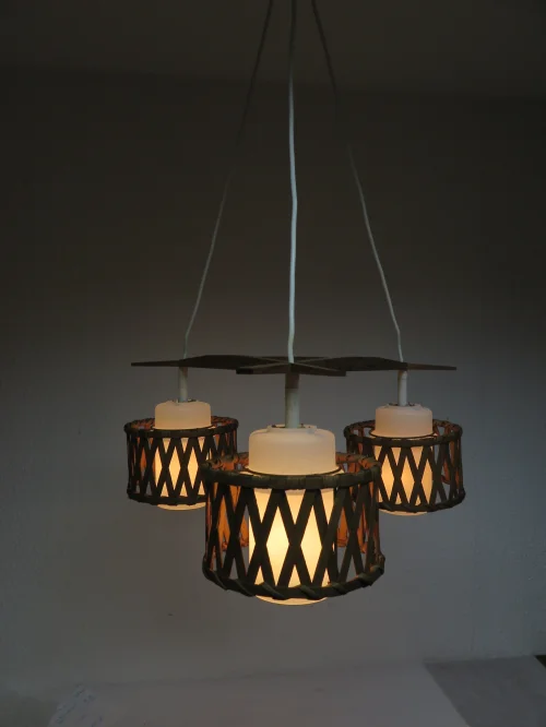 Bild 6 von lampe en osier de 70, lampe en osier de 3