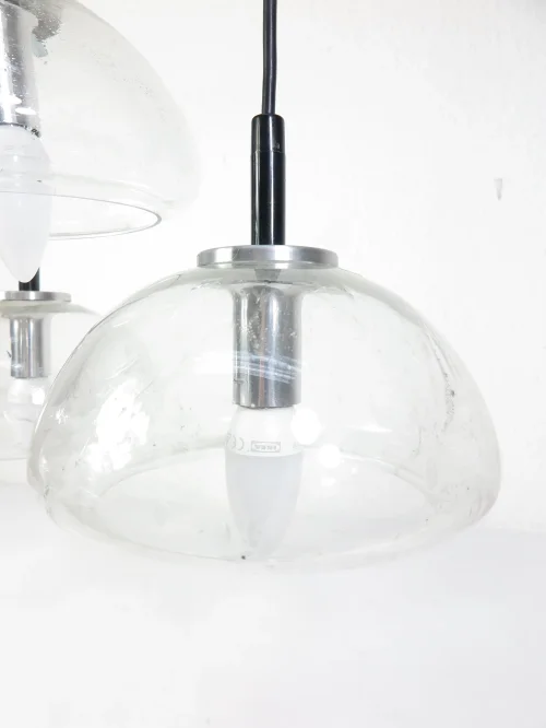 Bild 3 von 70er Pendelleuchte, kaskaden Lampe, Doria Lampe