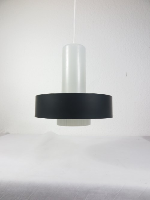 70er Doria Deckenlampe, Lampe mit Metalschirm