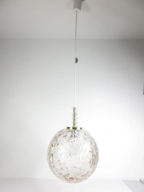 Bild 2 von lampe boule en verre Doria des années 70