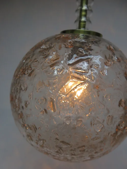 Bild 6 von lampe boule en verre Doria des années 70