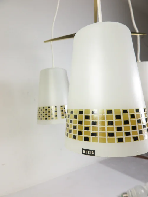 Bild 3 von 60er Doria Lampe, Hängelampe