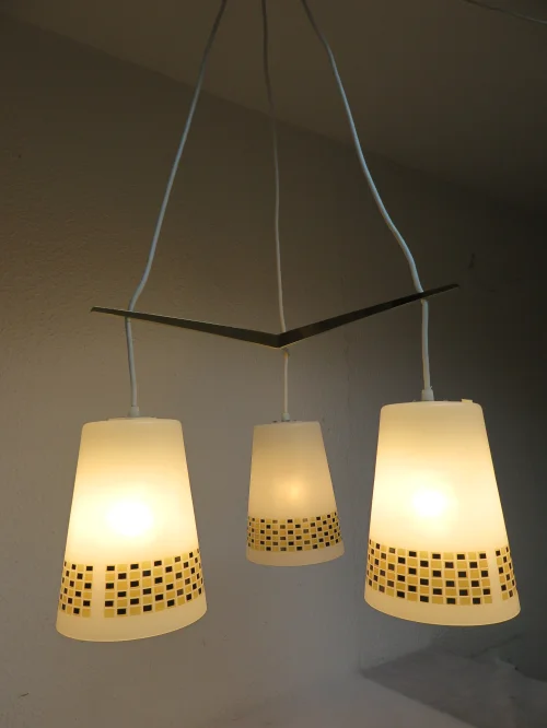 Bild 4 von 60er Doria Lampe, Hängelampe