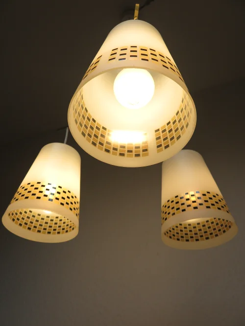 Bild 5 von 60er Doria Lampe, Hängelampe