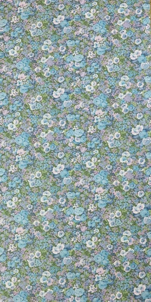 Vinyl Tapete Sandrine Mary blau