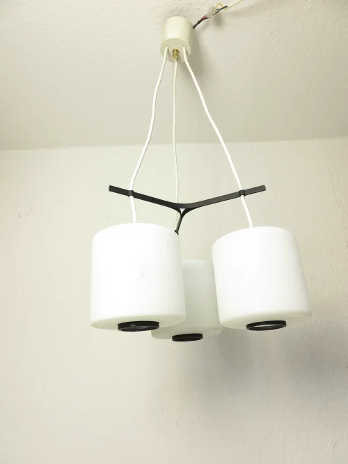 Bild 2 von 70er Dreier Lampion Lampe, Doria Lampe