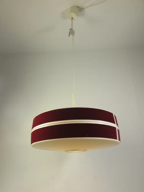 Bild 1 von 70s pendant light, lamp with plastic shade