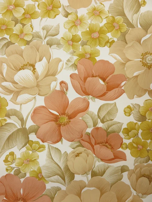 Bild 3 von Papier peint vinyle Severine fleur