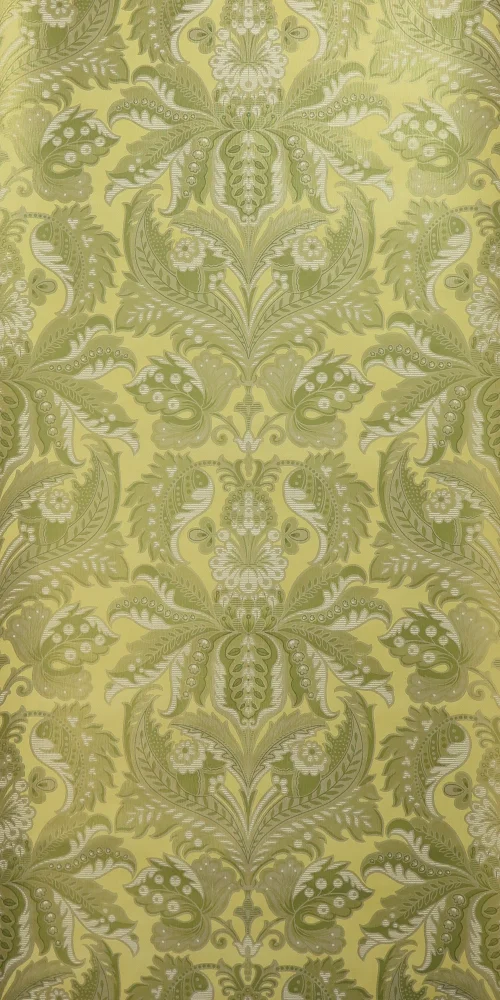 Green gold wallpaper