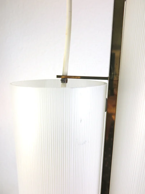 Bild 2 von 70s ceiling lamp Doria, glass lamp,