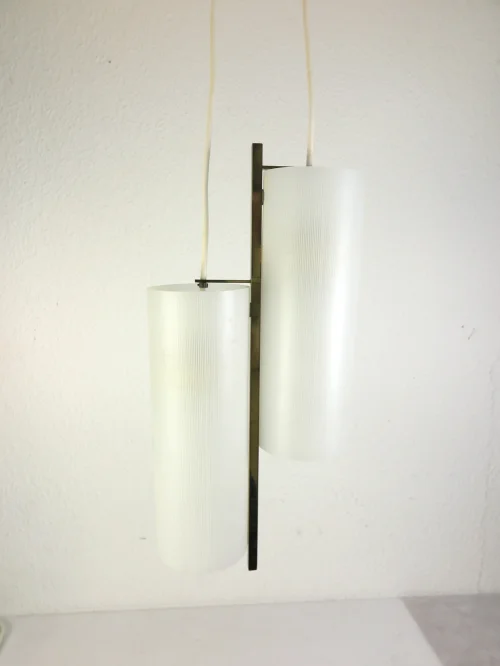 Bild 4 von 70s ceiling lamp Doria, glass lamp,