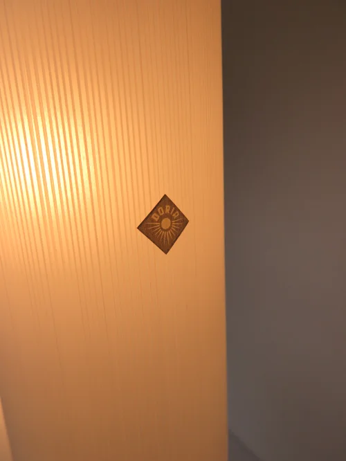 Bild 7 von 70s ceiling lamp Doria, glass lamp,