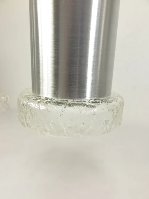 Bild 3 von 70s 3-piece pendant lamp, ceiling lamp, glass lamp