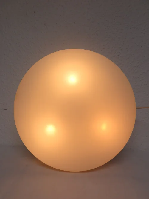 Bild 5 von 70s ceiling lamp, glass lamp, wall lamp