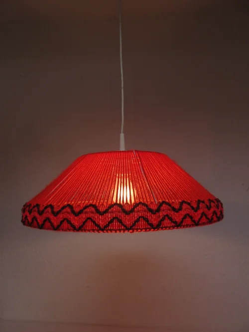 Bild 5 von 70er Hängelampe Doria, Fadenlampe