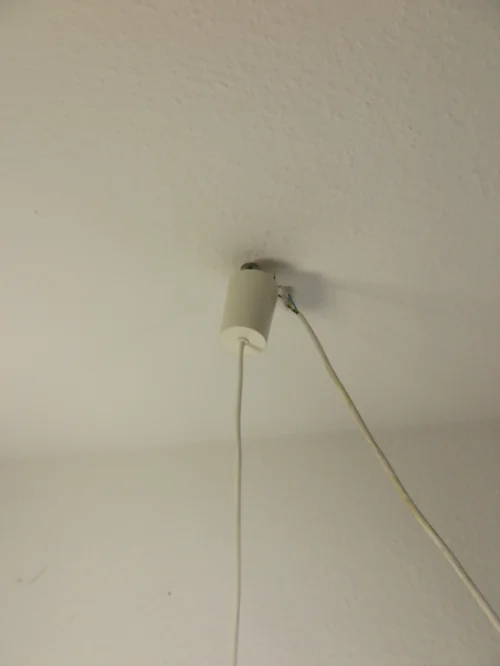 Bild 3 von 70er Deckenlampe , Glaslampe,