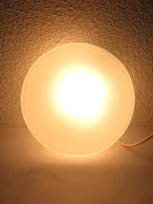 Bild 5 von plafonnier, lampe en verre, applique murale des années 70