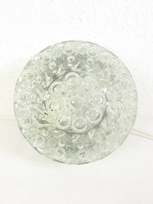 Bild 1 von plafonnier, lampe en verre, applique murale des années 70