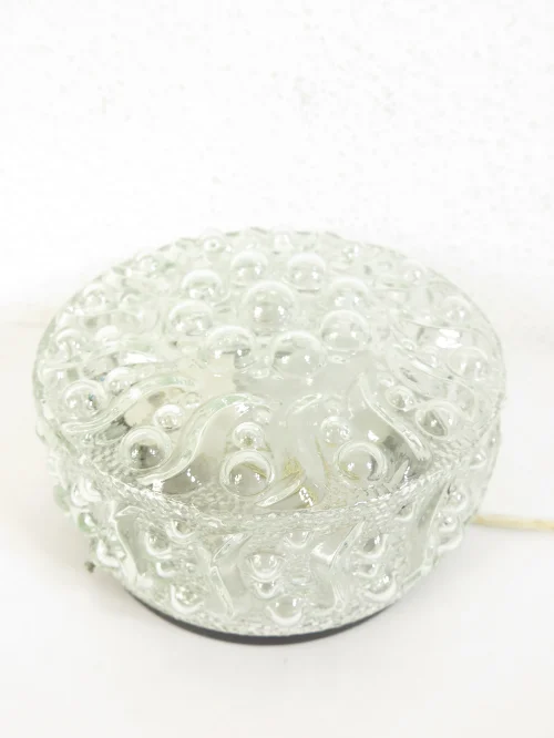 Bild 3 von plafonnier, lampe en verre, applique murale des années 70