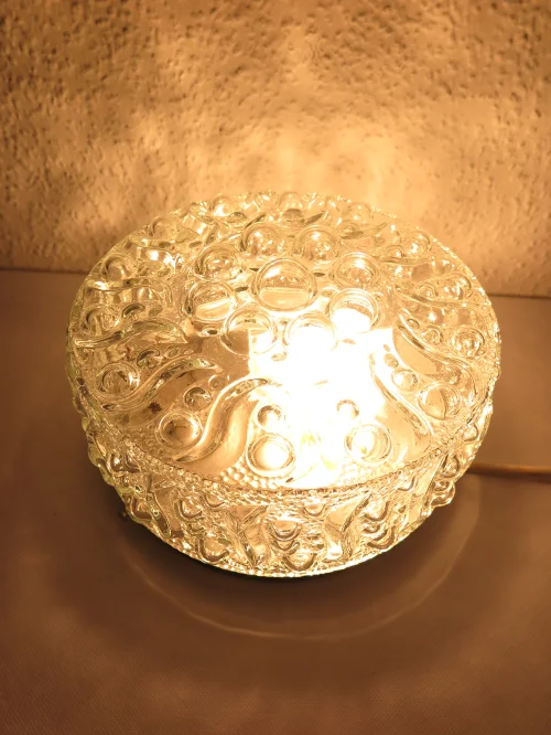 Bild 4 von plafonnier, lampe en verre, applique murale des années 70