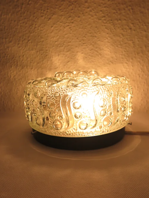 Bild 5 von plafonnier, lampe en verre, applique murale des années 70