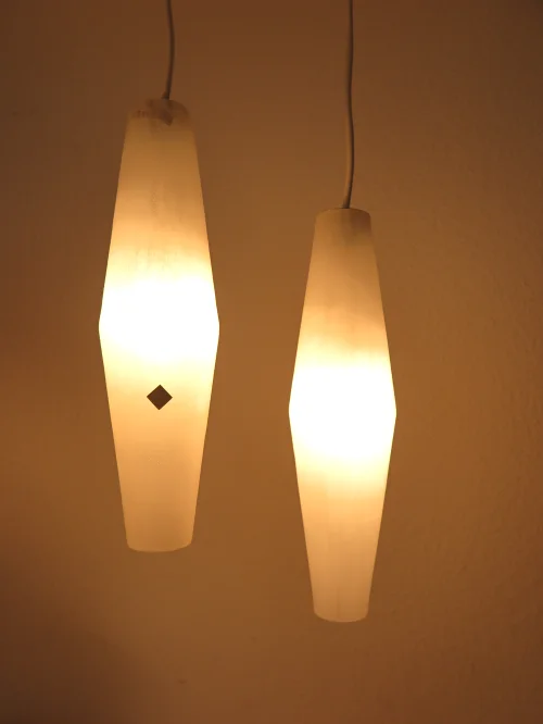 Bild 5 von plafonnier Doria des années 70, lampe en verre,