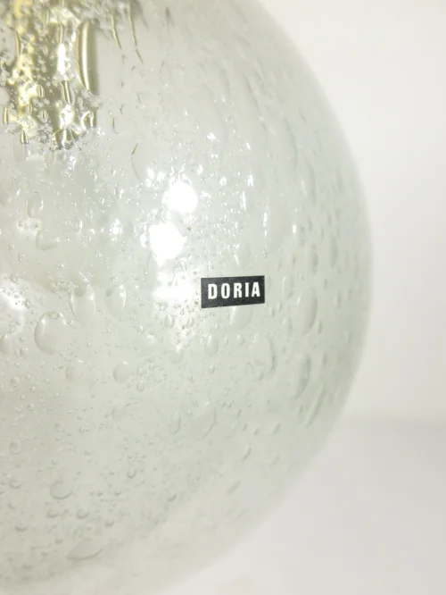 Bild 2 von plafonnier des années 70 , lampe en verre,
