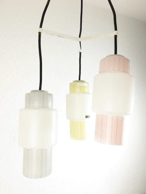 Bild 1 von 70er Deckenlampe , Glaslampe Doria
